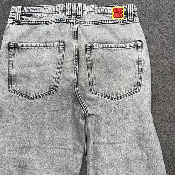 Empyre Loose Fit Scramble Grey Wash Skate Jeans Men's Size 32Wx30L Y2K - Picture 6 of 14